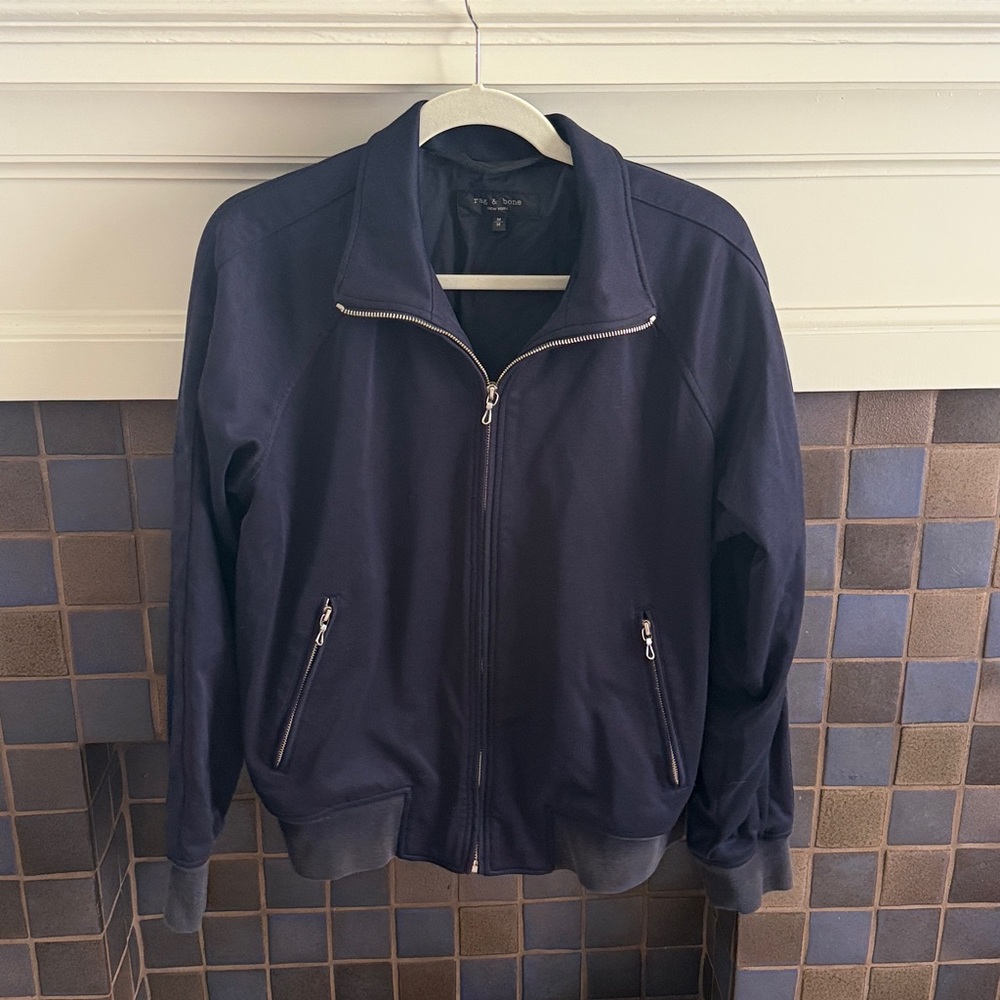 Rag & Bone Men’s Navy Bomber Jacket size M